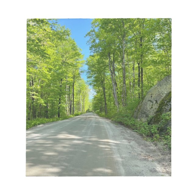 Vår i notch, Vermont - anteckningsblocket Anteckningsblock (Framsida)