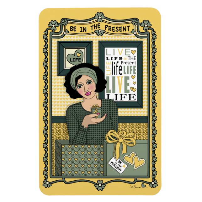 Var i nuet_C_4x6 Kylskåp Magnet (Vertikal)