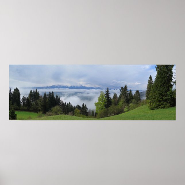 Vår i Pieniny-bergen Poster (Framsidan)