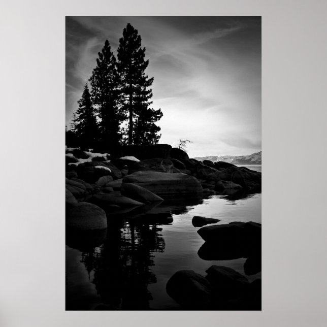 Vår i Sierran Nevada Poster (Framsidan)