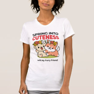 Vår i skärpa - Adsible Hund Illustration T Shirt