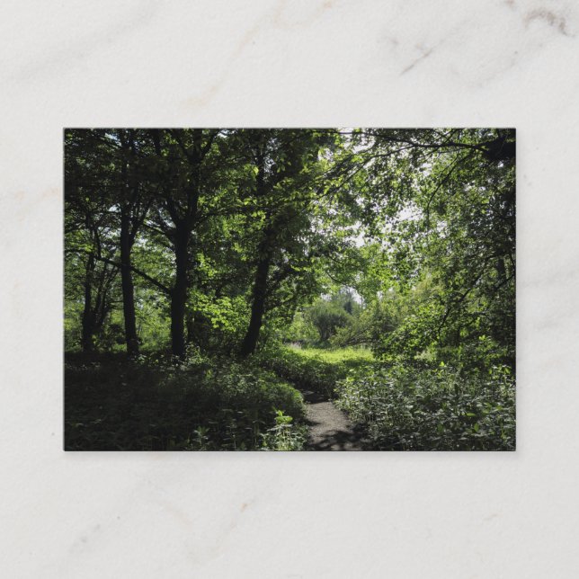 Vår i Skogen 03 Visitkort (Framsida)