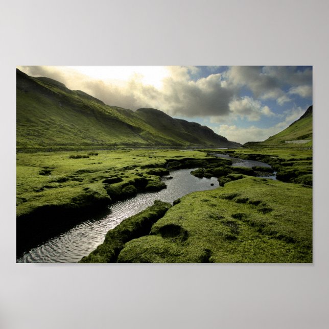 Vår i skotska högländer poster (Framsidan)