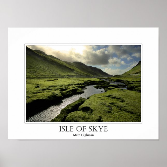 Vår i skotska högländer poster (Framsidan)