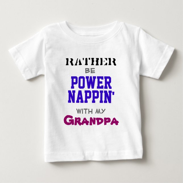 Var i stället strömkapare med min morfar tee shirt (Framsida)