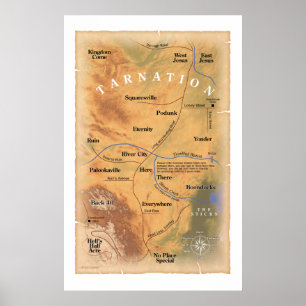 Var i Tarnation? (Rolig karta) Poster