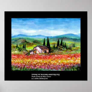 VÅR I TOSCANA 2 POSTER
