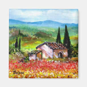 VÅR I TOSCANA MAGNET