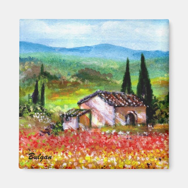 VÅR I TOSCANA MAGNET (Framsidan)