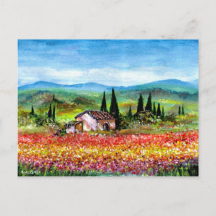 VÅR I TOSCANA VYKORT