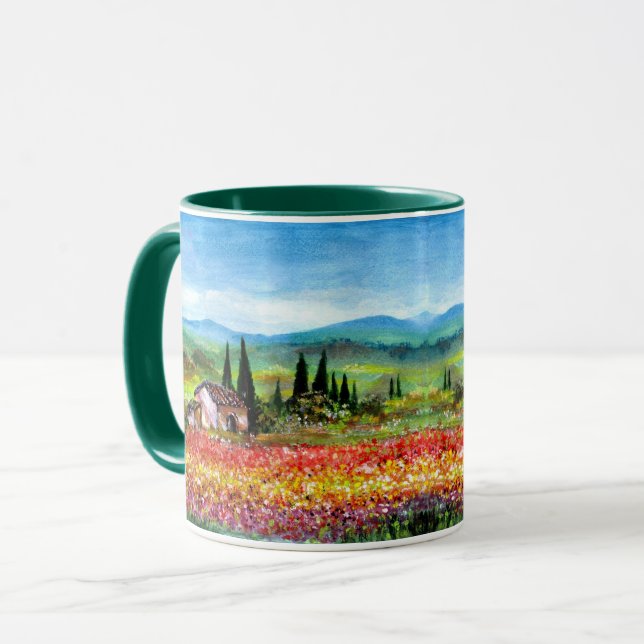 VÅR I TUSCANIA 3 MUGG (Framsida vänster)