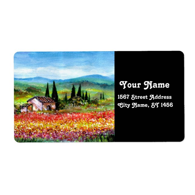 VÅR I TUSCANY FRAKTSEDEL (Framsidan)