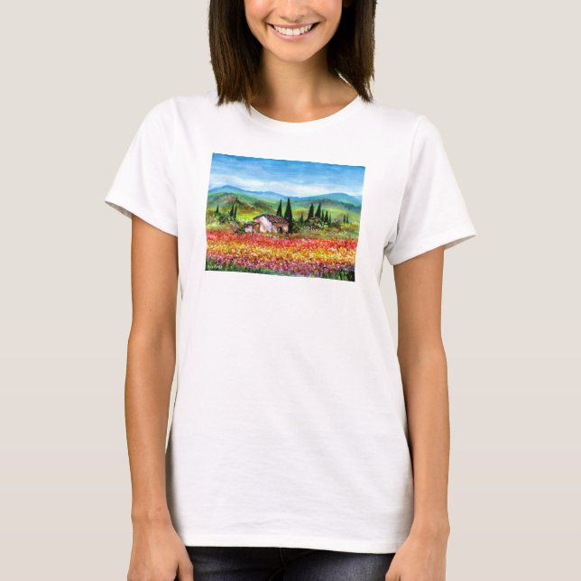 VÅR I TUSCANY TEE SHIRT (Framsida)