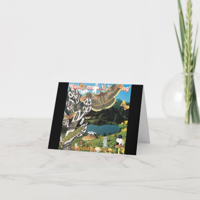 VÅR i TYSKLAND Tack Kort (Framsida)