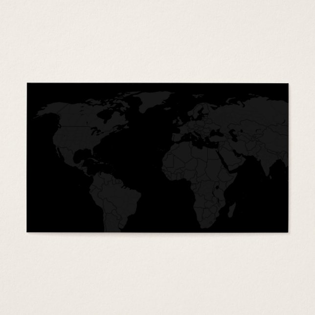 Var i världen är vi? visitkort (Framsidan)