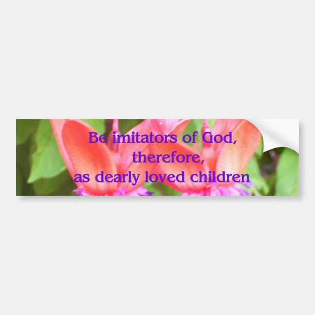 Var Imitators av guden Bildekal (Framsidan)