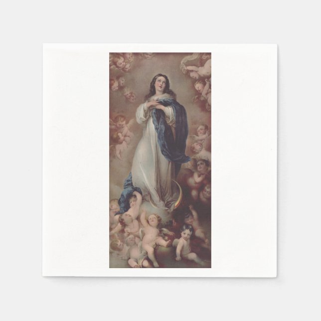 Vår Immaculata Fröken Pappersservett (Framsidan)