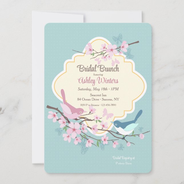 Vår-inbjudan Inbjudningar (Framsida)