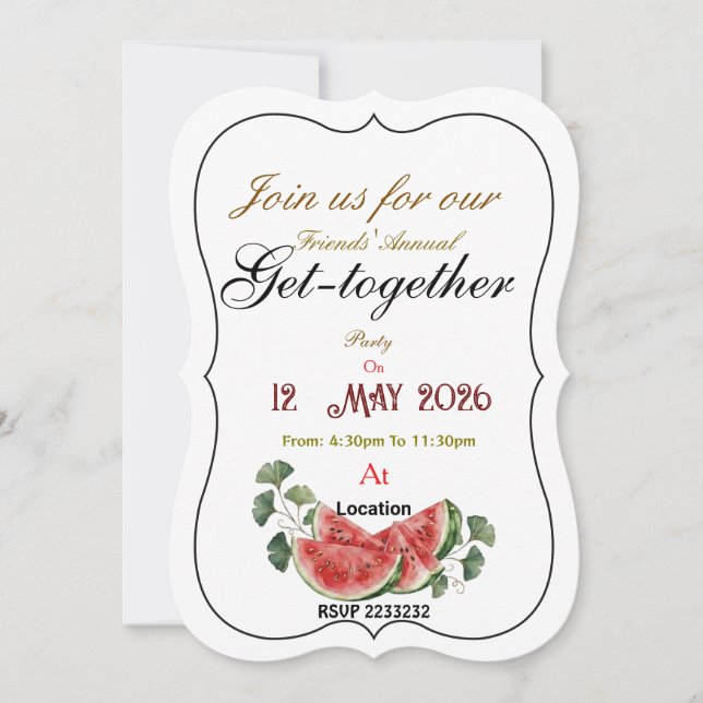 Vår  inbjudningar (Framsida)