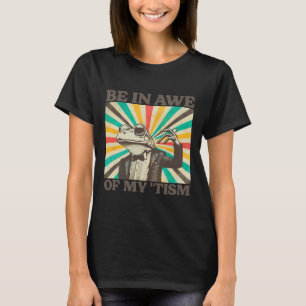 Var inför min mentala retro-yngla groda Autism 2 T Shirt