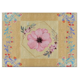 Vår-inspirerad design, Orange Blommigt grafik