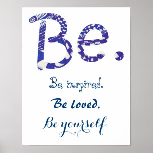 Var. inspirerat som älskar sig yourself poster