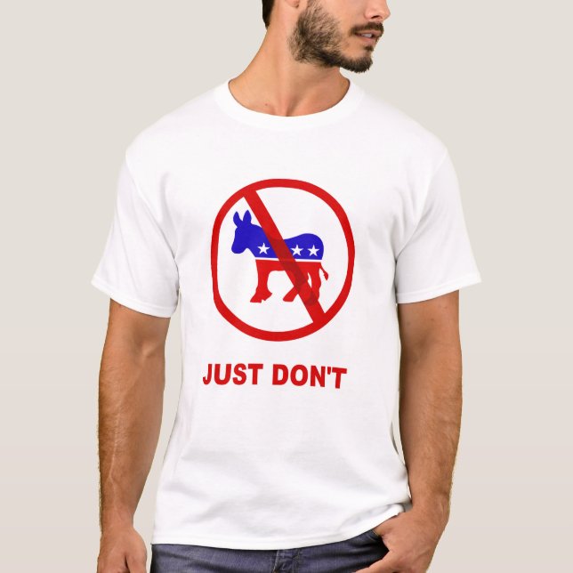 Var inte antidemokratisk t shirt (Framsida)