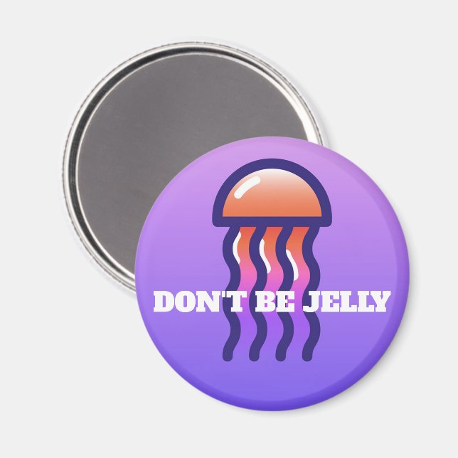 Var inte avundsjuk  magnet (Front/Back)
