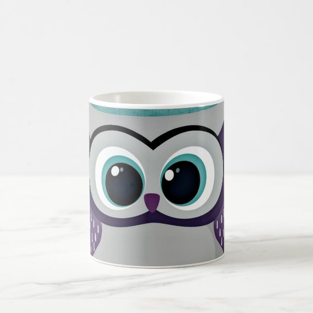Var inte blå Uggla Kaffemugg (Center)