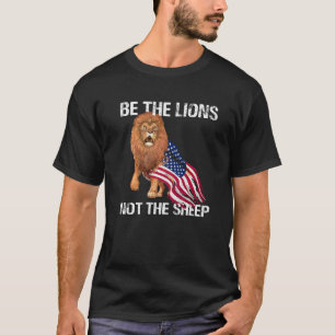 Var inte den Lejona fårens motiv patriotisk A T Shirt