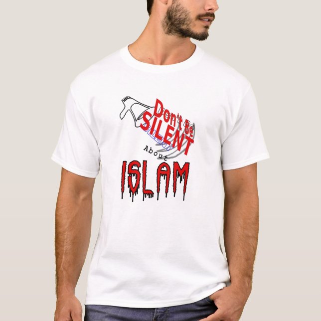 Var inte den tysta T-skjortan Tee Shirt (Framsida)