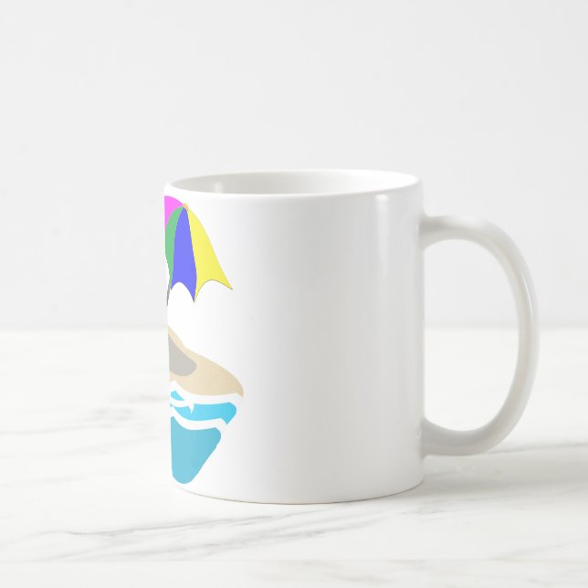 Var inte det skuggiga paraplyet kaffemugg (Höger)