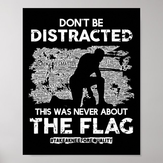 Var inte distraherad! Ta ett jämställdhetshälsa! Poster (Framsidan)