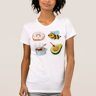 Var inte dum Rebus (framsida) T Shirt
