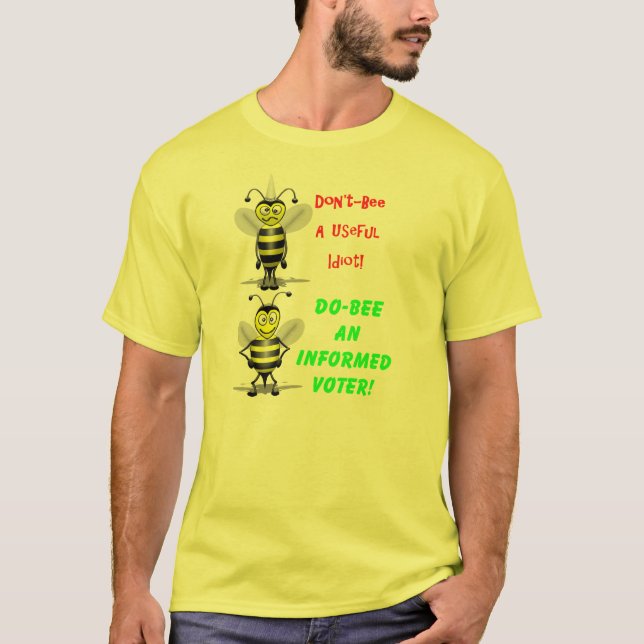 Var inte en användbar idiot t-shirt (Framsida)