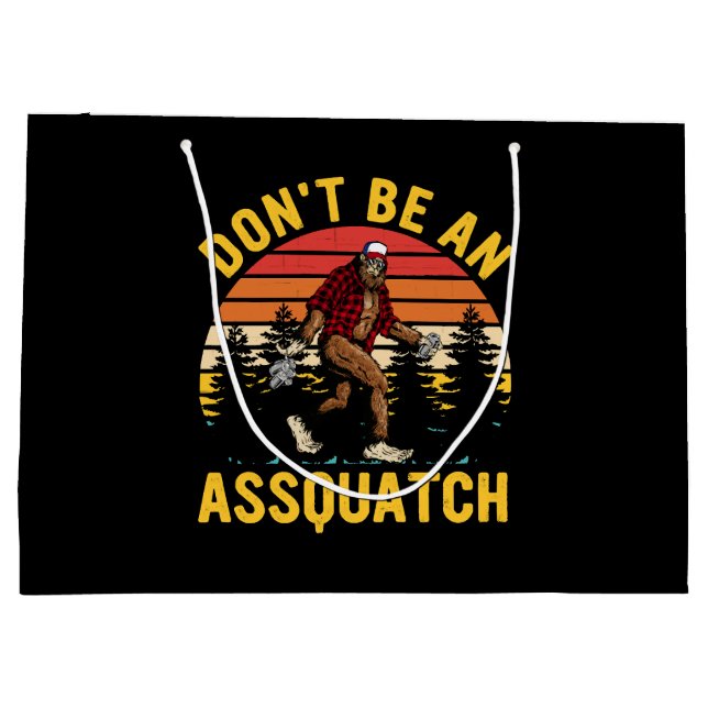 Var Inte En Assquatch (Baksidan)
