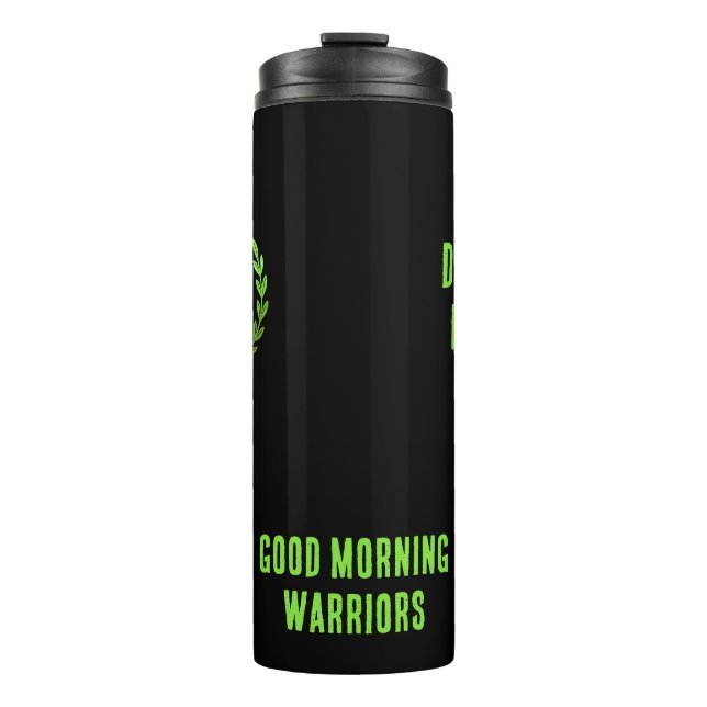 Var inte en Buffoon Traveler Mugg (Framsida)