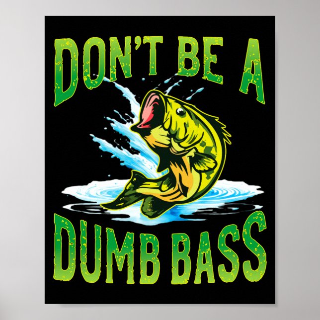 Var Inte En Dum B Fiske  Poster (Framsidan)