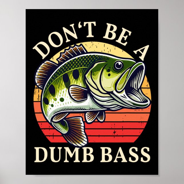 Var Inte En Dum B Fiske  Poster (Framsidan)
