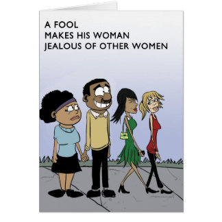 Var inte en dumbom hälsningskort