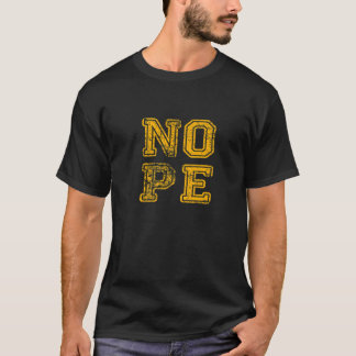 Var inte en "Ja"-person säger "Nej ibland 42" T Shirt