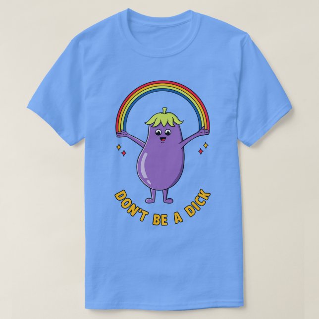 Var inte en kuk t shirt (Design framsida)