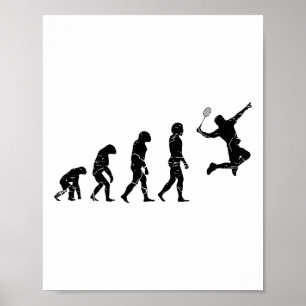 Var inte en netopicker-badminton-spelare, Shuttle  Poster