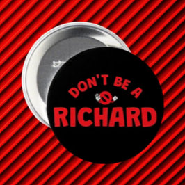 Var inte en Richard Button – Fräckt & Sarktiskt Hu Knapp