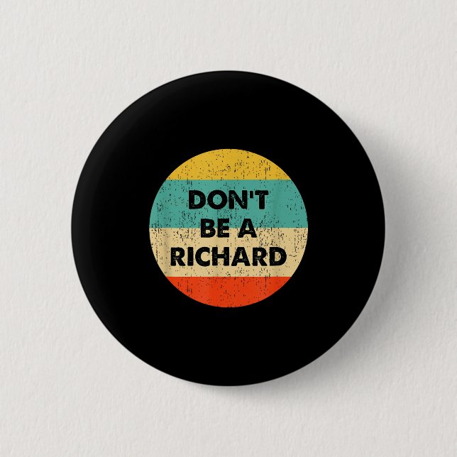 Var inte en Richard Knapp (Framsida)