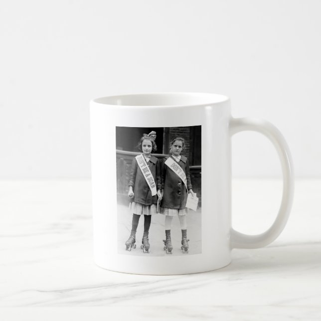 Var inte en sårskorpa kaffemugg (Höger)