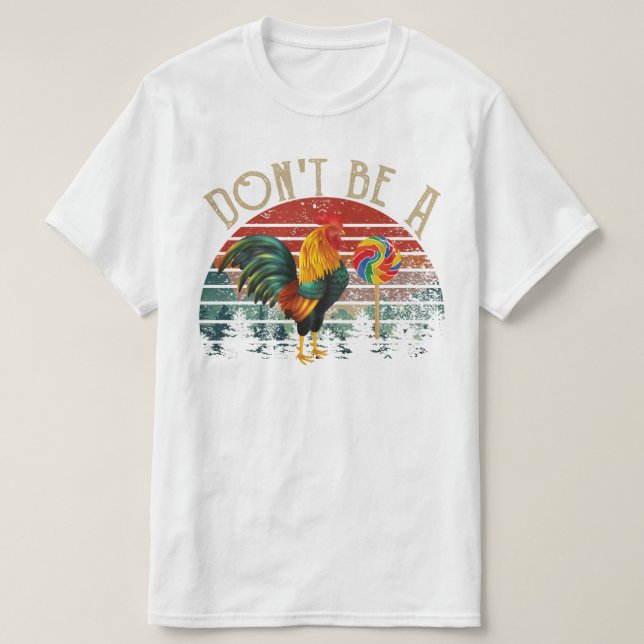 Var inte en sucker t shirt (Design framsida)