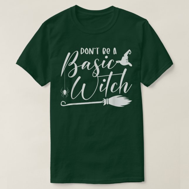 Var inte en vanlig "Witch Cheers Witches Funny Hal T Shirt (Design framsida)