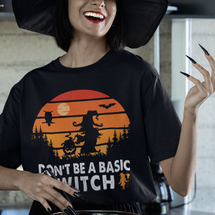 Var inte en vanlig Witch Halloween T Shirt