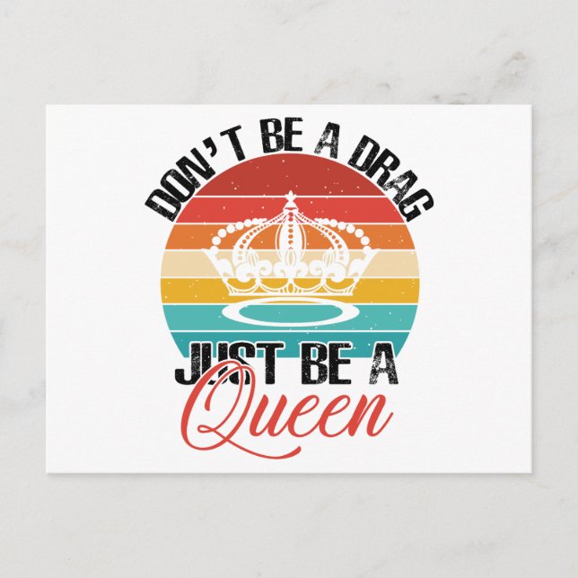 Var inte ett dragvykort vykort (Framsida)